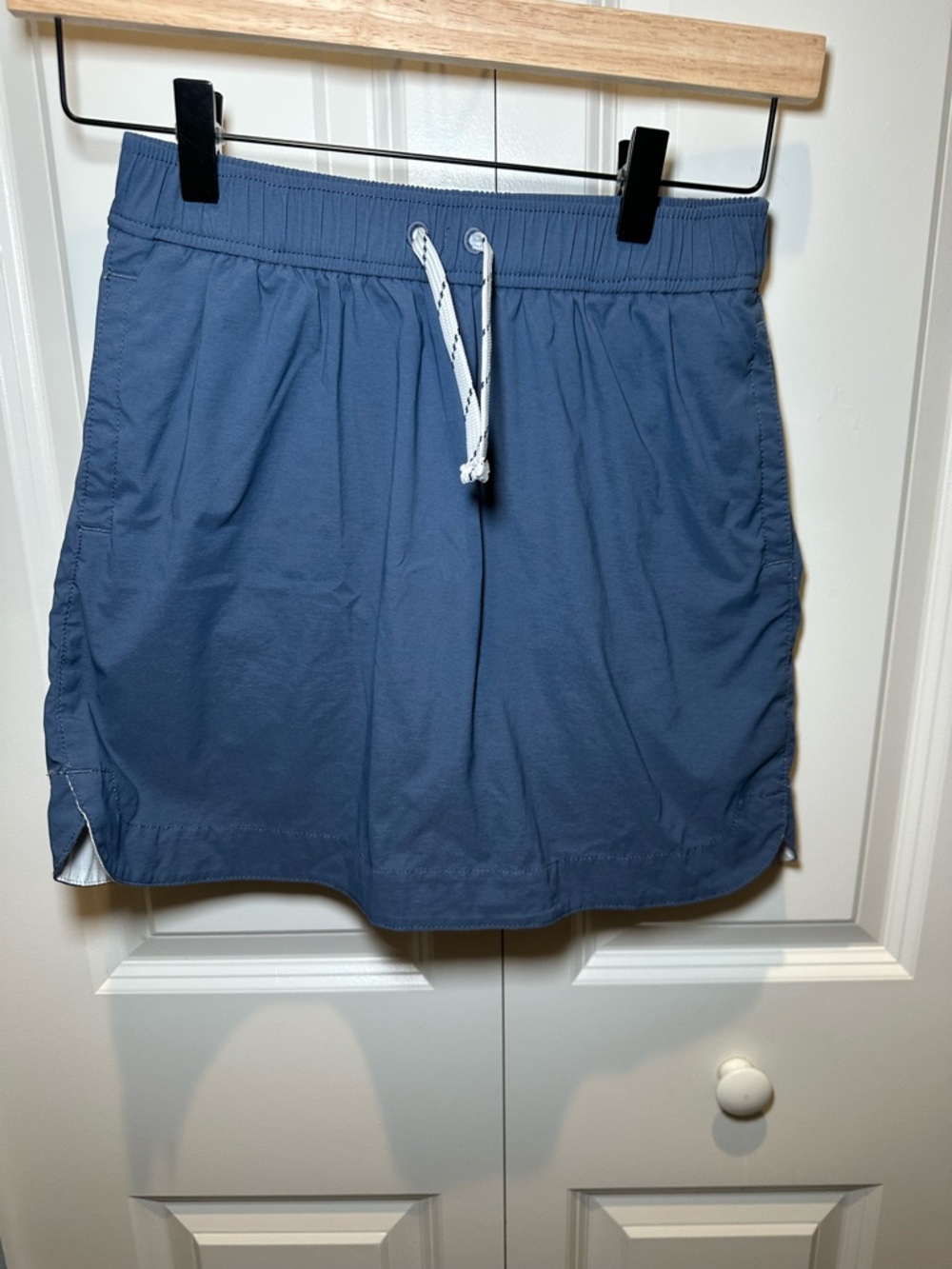 Crewcuts Girls XL Drawstring Skort in Slate Blue 10/12 - Picture 2 of 5